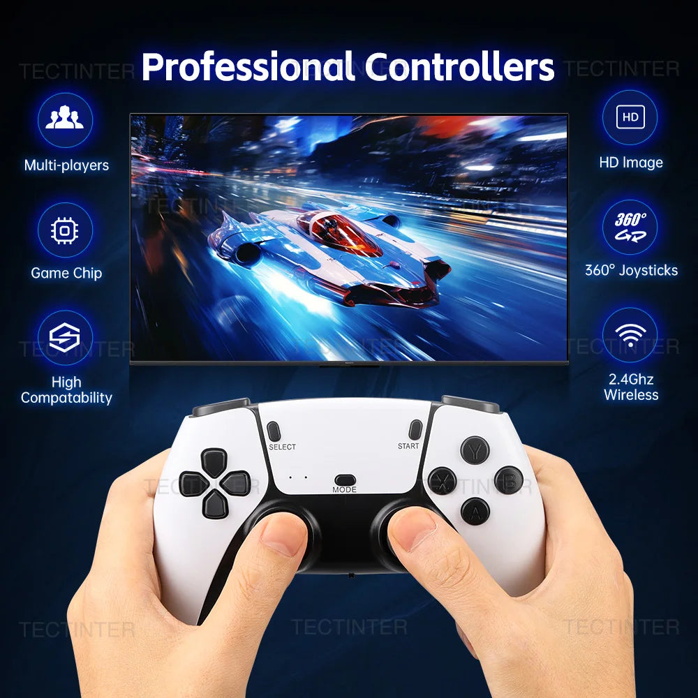 4K Game Stick Mini Video Games (+20000 Games)