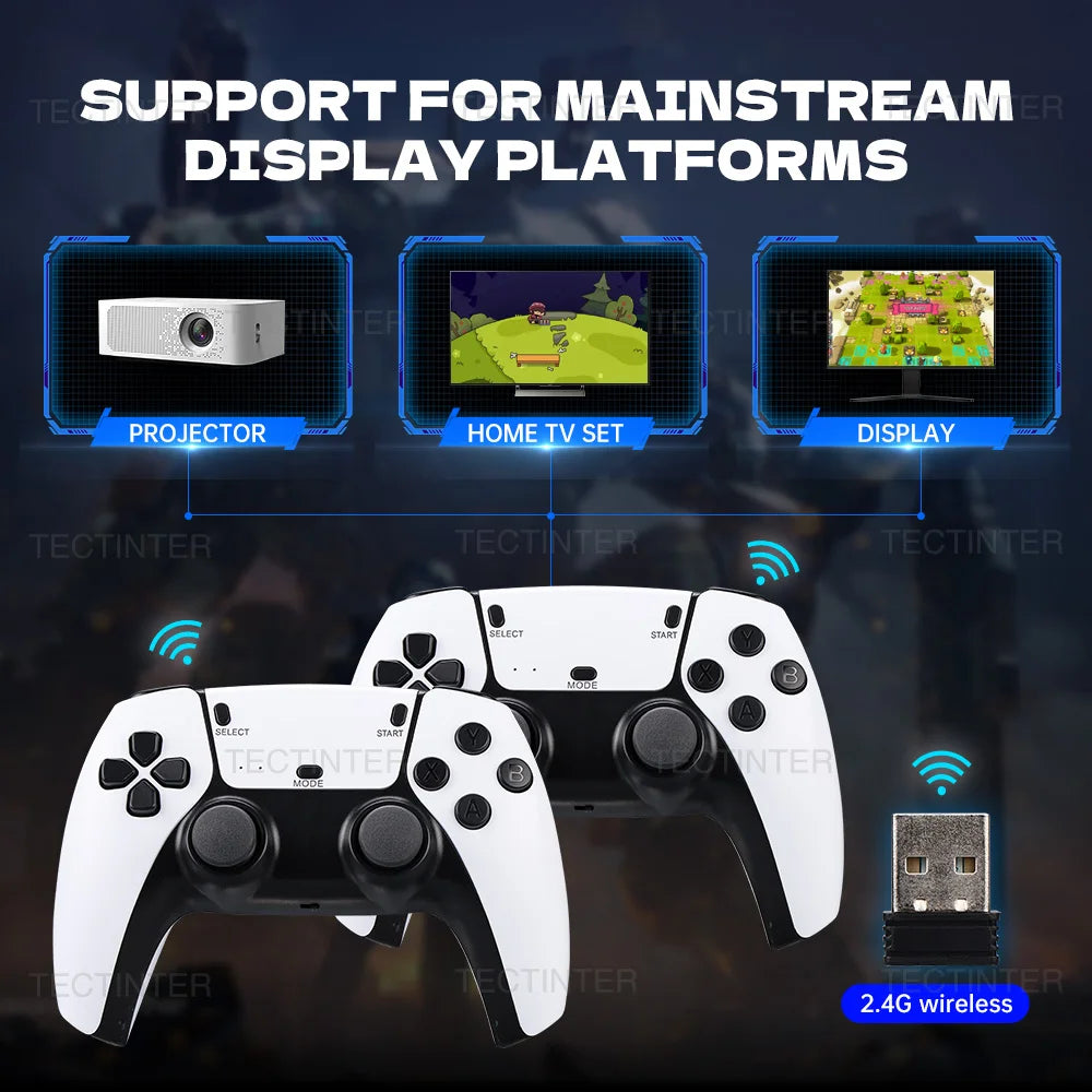 4K Game Stick Mini Video Games (+20000 Games)